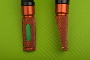 Rear Footpegs KAWASAKI - UNIK by AVDB