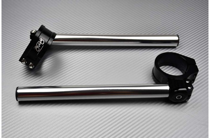 Pair of Reclining AVDB Clip-On Handlebars 37 mm