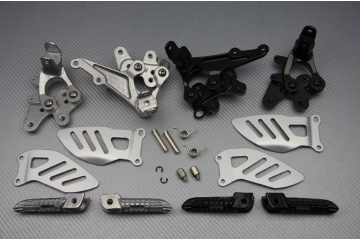 Pareja de estriberas reposapiés delanteras SUZUKI GSXR 600 / 750 2011 - 2017