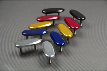 Tapas orificios retrovisores de aluminio anodizado Muchos SUZUKI