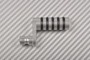 Schalthebelkopf aus eloxiertem Aluminium