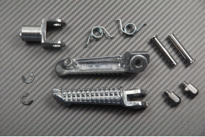 Pareja de estriberas reposapiés delanteras Yamaha R1 07 / 08