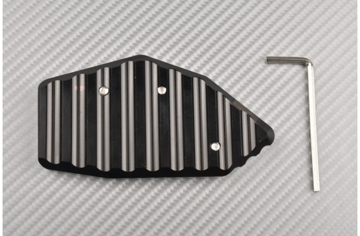 Anodised aluminum sidestand foot enlarger SUZUKI DL 1000 1050 VSTROM / BURGMAN 650