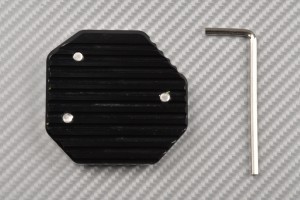 Anodised aluminum sidestand foot enlarger SUZUKI GSR 750 / GSX-S 1000 / F / GSX-S 750 / KATANA