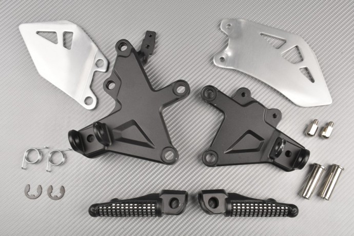 Pareja de estriberas reposapiés delanteras KAWASAKI ZX10R 2011 - 2020
