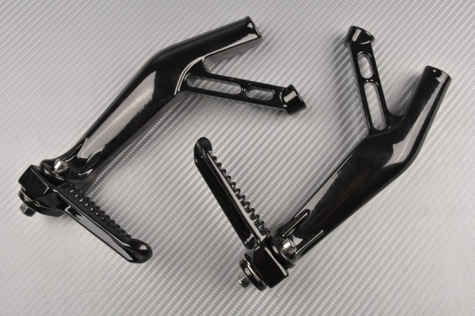 Pareja de estriberas reposapiés traseras YAMAHA YZF R1 / R1-M 2015 / 2019