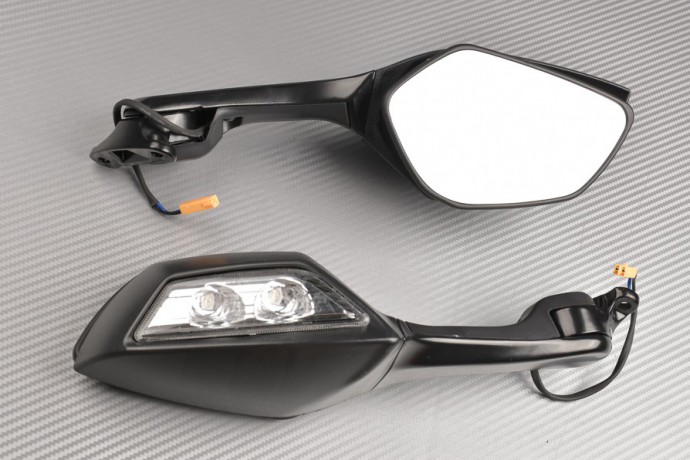Pair of Aftermarket Rearview Mirrors KAWASAKI ZX10R  / H2 / H2R / H2SX 2011 - 2022