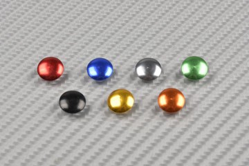 Tapas para tornillos de aluminio anodizado BTR / Allen 8mm