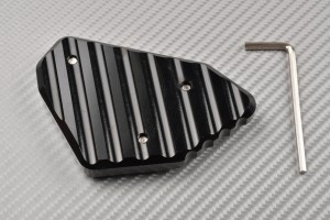 Anodised aluminum sidestand foot enlarger SUZUKI GSXR 1000 2009 - 2021