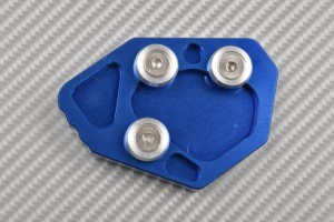 Anodised aluminum sidestand foot enlarger BMW K1200S / K1300S / K1200R 2004  - 2015