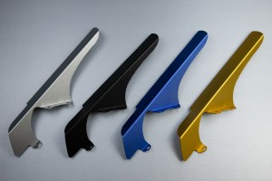 Cubrecadena de aluminio anodizado SUZUKI GSXR 750 1000 2001 - 2004