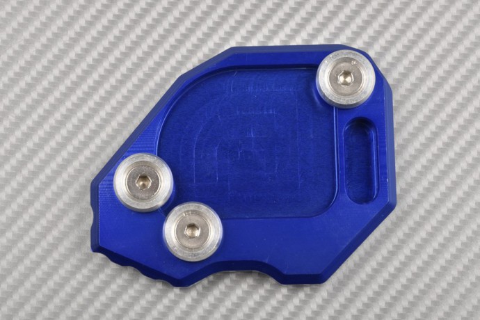 Anodised aluminum sidestand foot enlarger BMW F 800GS 2013 - 2018