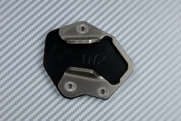 Anodised aluminum sidestand foot enlarger TRIUMPH TIGER 800 XR 2017 - 2018