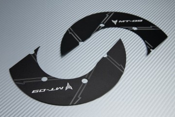 Transmission belt cover in anodised aluminum YAMAHA MT09 / Tracer / XSR 900 2013 - 2021