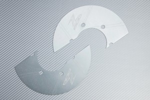 Transmission belt cover in anodised aluminum KAWASAKI Z800 2013 - 2016