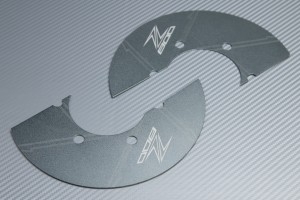 Transmission belt cover in anodised aluminum KAWASAKI Z800 2013 - 2016