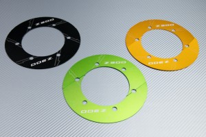 Transmission belt cover in anodised aluminum KAWASAKI Z300 2015 - 2017