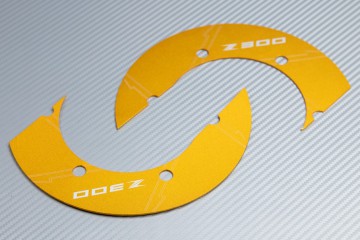 Transmission belt cover in anodised aluminum KAWASAKI Z300 2015 - 2017
