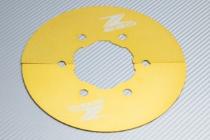 Transmission belt cover in anodised aluminum KAWASAKI Z650 2017 - 2021