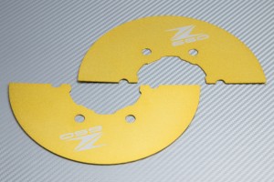 Transmission belt cover in anodised aluminum KAWASAKI Z650 2017 - 2021