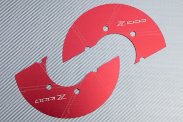 Transmission belt cover in anodised aluminum KAWASAKI Z1000 / R Z1000SX 2010 - 2021