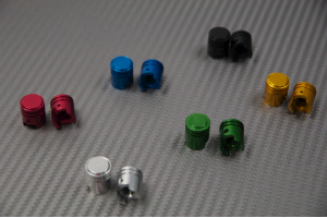 Anodized Universal Valve Caps
