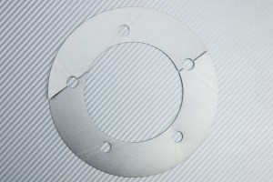 Transmission belt cover in anodised aluminum HONDA CB CBR 650F 650R 2014 - 2021