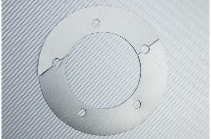 Transmission belt cover in anodised aluminum HONDA CB CBR 650F 650R 2014 - 2021