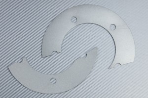 Transmission belt cover in anodised aluminum HONDA CB CBR 650F 650R 2014 - 2021