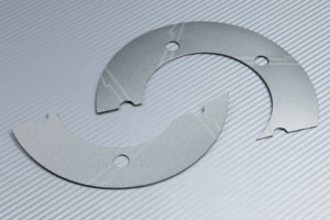 Transmission belt cover in anodised aluminum HONDA CB CBR 650F 650R 2014 - 2021