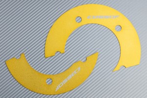 Transmission belt cover in anodised aluminum HONDA CB 650 F