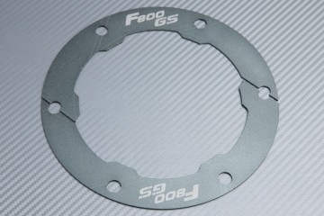 Transmission belt cover in anodised aluminum BMW F800 / F700 GS 2013 - 2018