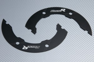 Transmission belt cover in anodised aluminum BMW F800 R 2009 - 2019