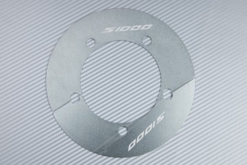 Transmission belt cover in anodised aluminum BMW S1000 R / RR / XR