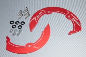 Protezione corona in alluminio anodizzato YAMAHA TMAX 530 2012 - 2016 / Design 2