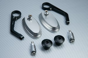 Pareja de Retrovisores Punta del Manillar - Diseño clásico