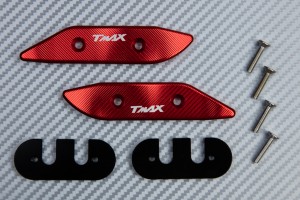 Tapas orificios retrovisores de aluminio anodizado YAMAHA TMAX 530 / 560 2012 - 2021