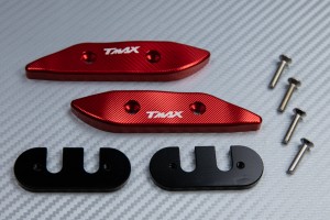 Tapas orificios retrovisores de aluminio anodizado YAMAHA TMAX 530 / 560 2012 - 2021