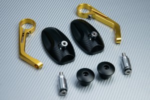 Paar Rückspiegel am Lenkerende - Modern Design