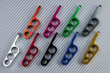 Ze Guía manguera universal de aluminio anodizado