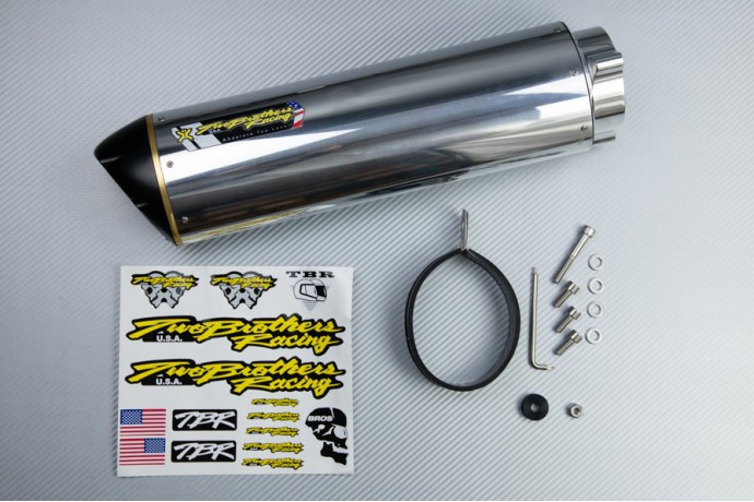 Slip On Exhaust HONDA CBR 929 954 RR  2002 - 2003 TWO BROTHERS Aluminum / Magnesium