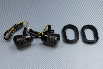 Pareja de intermitentes LED delanteros gota de agua Honda CB / CBR / VTR / 500 / 600 / 900 1990 - 2003