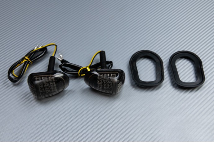 Pareja de intermitentes LED delanteros gota de agua Honda CB / CBR / VTR / 500 / 600 / 900 1990 - 2003