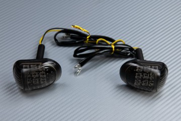 Pareja de intermitentes LED delanteros gota de agua Honda CB / CBR / VTR / 500 / 600 / 900 1990 - 2003