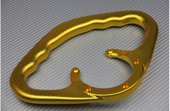 Sozius Haltegriff aus eloxiertem Alu DUCATI