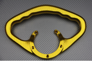 Anodized aluminum passenger hand grip TRIUMPH