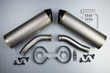 Échappement TWO BROTHERS Titane / Magnesium YAMAHA  YZF R1 2004 - 2006