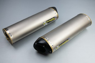 Slip On Exhaust YAMAHA  YZF R1 2004 - 2006TWO BROTHERS Titanium  / Magnesium