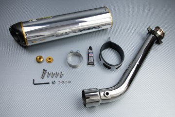 Endschalldämpfer SUZUKI GSXR 1000 2007 - 2008  TWO BROTHERS Titan / Magnesium