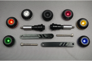 Pair of Frame Sliders / Crash Pads for HONDA CBR 125 2007-2010